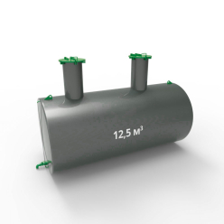 Фото емкости подземной стальной с подогревом ЕПП 12,5 м3 Емкость подземная стальная с подогревом ЕПП 12,5 кубов