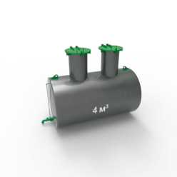 Фото емкости подземной стальной ЕП 4 м3 Емкость подземная стальная ЕП 4 куба