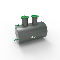 Фото емкости подземной стальной ЕП 6 м3 Емкость подземная стальная ЕП 6 кубов