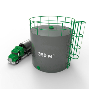 Резервуар (емкость) РВС 350 м3 вертикальный